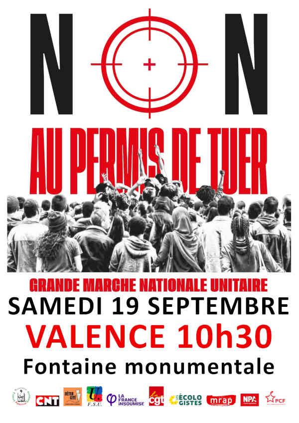 Affiche non permis de tuer 20260919 recto
