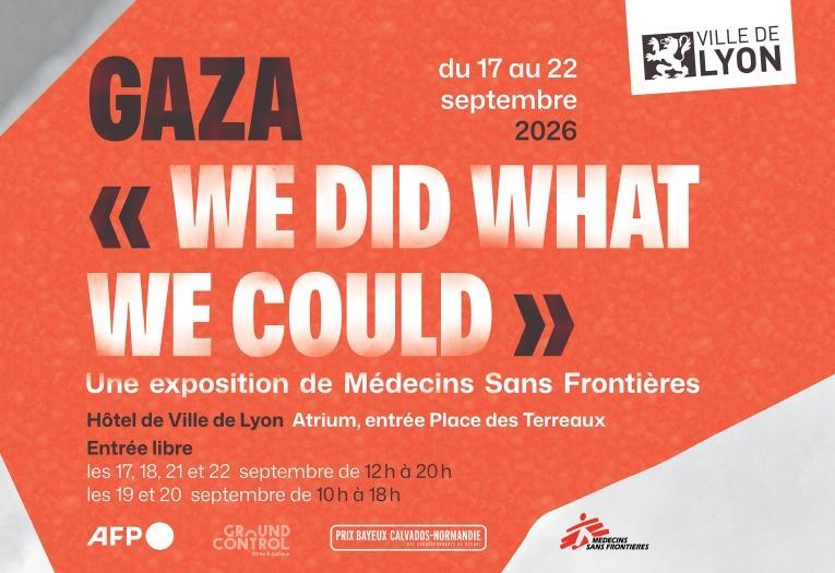 Exposition gaza lyon 2026