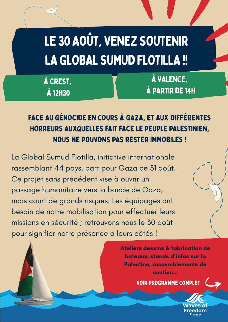 Soutien flottilles gaza 1