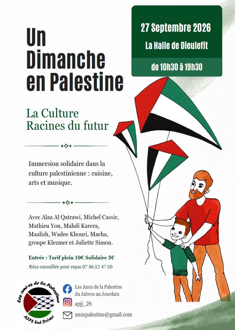 Dieulefit : Un dimanche en Palestine