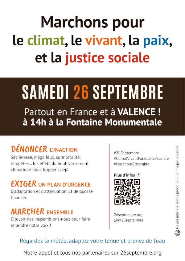 Valence marche 20260926